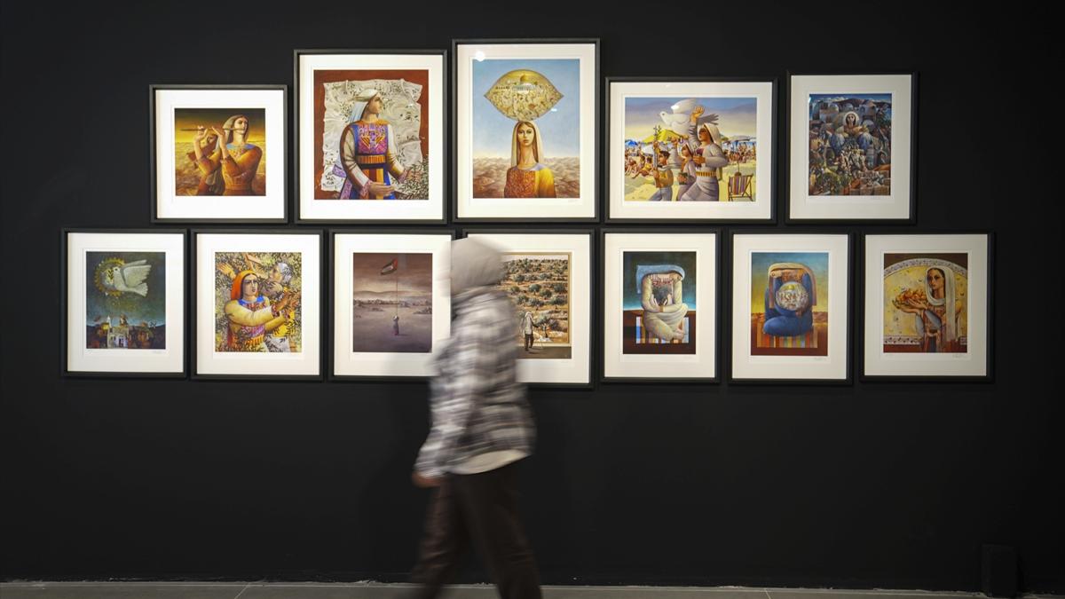 Filistinli sanatçıların eserleri, İstanbul’da sergileniyor