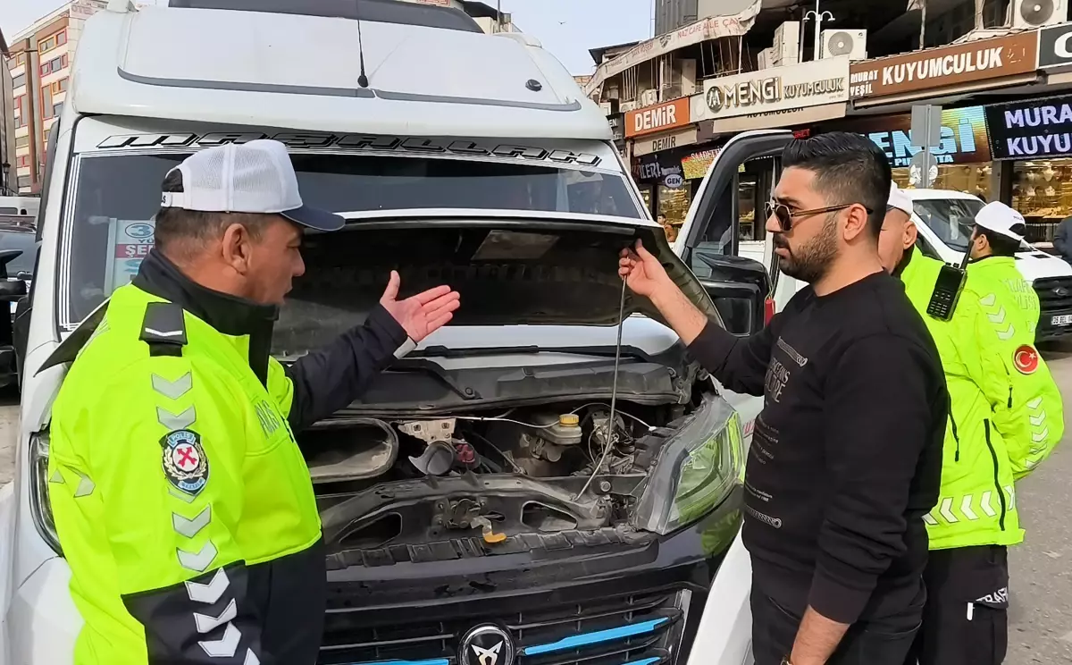 28 sürücüye toplam 116 bin 976 lira ceza kesildi